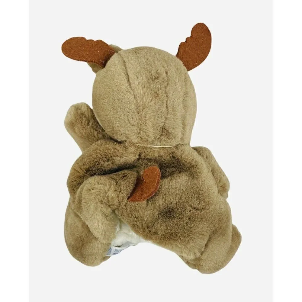 RARE Vtg 1987 Swib Illinois Moose Puppet Plush Korea Mooseheart Moosehaven HTF